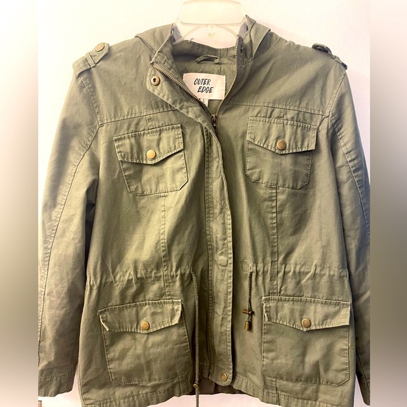 Outer Edge - Woman Hooded Jacket Size Large- Discounted Shipping. - Picture 1 of 7